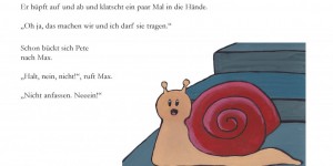 Beitragsbild des Blogbeitrags Die unglaubliche Reise der Schnecke Max – Leseprobe 