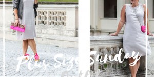 Beitragsbild des Blogbeitrags {Outfit}: Beige, Braun, Olivegrün & Pink – die perfekte Kombi: Ein Kleid – 2 Looks