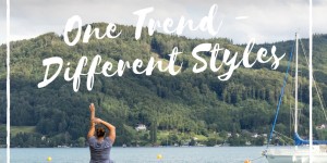 Beitragsbild des Blogbeitrags One Trend – Different Styles: Das Wickelkleid in der Pantone Farbe Mauve Mist 
