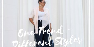Beitragsbild des Blogbeitrags One Trend – Different Styles: Office Wear | Marlene Hose mit Römer Sandalen 