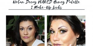 Beitragsbild des Blogbeitrags Urban Decay Naked Honey Lidschattenpalette – 2 Make-Up Looks für braune Augen 