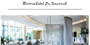 Beitragsbild des Blogbeitrags Entspannen & vom Alltag abschalten im Thermenhotel Das Sonnreich 