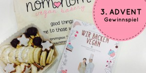 Beitragsbild des Blogbeitrags Vegane Kekse, Backbuch & Tasche von NomNom gewinnen 