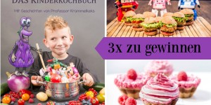 Beitragsbild des Blogbeitrags Das Kinderkochbuch: vegane Rezepte & Geschichten von Prof. Krümmelkeks