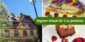 Beitragsbild des Blogbeitrags Veganer Urlaub im Naturidyll Hotel zu gewinnen 
