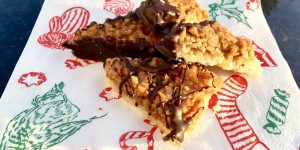 Beitragsbild des Blogbeitrags Unser Weihnachtsklassiker: Vegane Mandelecken 