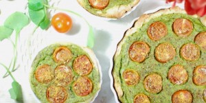 Beitragsbild des Blogbeitrags Schnelle Bärlauch Tarte