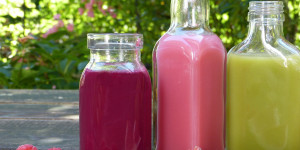 Beitragsbild des Blogbeitrags Cremig grüner Feigen Smoothie
