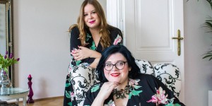 Beitragsbild des Blogbeitrags Ein Kleid – zwei Frauen – zwei Größen
