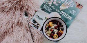 Beitragsbild des Blogbeitrags Vegane Seidentofu-Smoothie-Bowl 