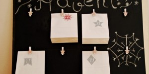 Beitragsbild des Blogbeitrags Chalkboard Adventskalender