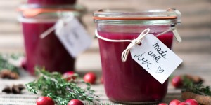 Beitragsbild des Blogbeitrags Cranberry-Gelee mit Pfeffer und Thymian