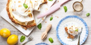 Beitragsbild des Blogbeitrags Klassische Zitronen-Tarte mit modernem Twist