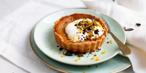 Beitragsbild des Blogbeitrags Tag des Kaffees: Pumpkin Spice Latte Tarte