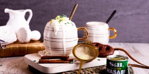 Beitragsbild des Blogbeitrags Spicy & Green: Wasabi-Hot-Chocolate