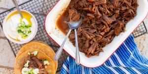 Beitragsbild des Blogbeitrags Wedding Edition: Saftiges Pulled Beef mit Mais-Tortillas 