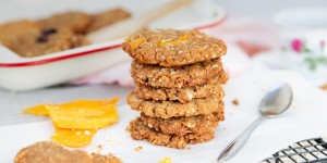 Beitragsbild des Blogbeitrags Anzac Biscuits: Australische Haferkekse 