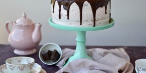 Beitragsbild des Blogbeitrags Erdbeer Schoko Torte und ein Plädoyer fürs faul sein