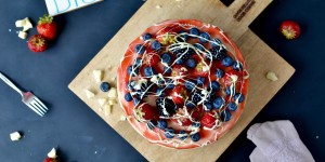Beitragsbild des Blogbeitrags Summertime: White Chocolate Cheesecake