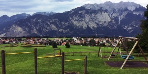 Beitragsbild des Blogbeitrags Panorama Spielplatz Birgitz 
