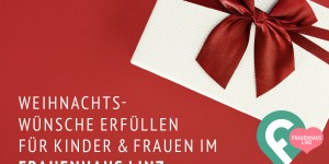 Beitragsbild des Blogbeitrags Weihnachtswünsche erfüllen fürs Frauenhaus Linz 