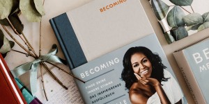 Beitragsbild des Blogbeitrags BECOMING // Ausfüllbuch von Michelle Obama inkl. einem Tagebucheintrag von mir 