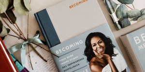 Beitragsbild des Blogbeitrags BECOMING // Ausfüllbuch von Michelle Obama inkl. einem Tagebucheintrag von mir