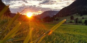 Beitragsbild des Blogbeitrags Bild des Monats August 2017 – Sonnenuntergang beim Jakobskreuz