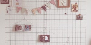 Beitragsbild des Blogbeitrags DIY Anleitung – Memo Gitter für die Wand 