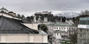 Beitragsbild des Blogbeitrags Über den Dächern von Salzburg – Bild des Monats im April 2018 