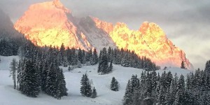 Beitragsbild des Blogbeitrags Goldener Wilder Kaiser – Bild des Monats im Dezember 2018