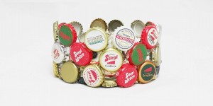 Beitragsbild des Blogbeitrags Korb aus Kronkorken – Basteln mit Bier