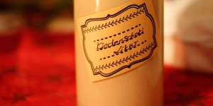 Beitragsbild des Blogbeitrags Kinderschokolade Likör – Rezept