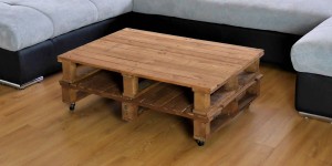 Beitragsbild des Blogbeitrags Paletten Couchtisch – DIY