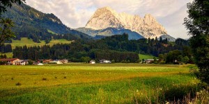 Beitragsbild des Blogbeitrags Wilder Kaiser in Kirchdorf in Tirol – Bild des Monats im Juli 2019 