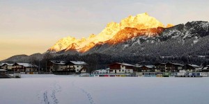 Beitragsbild des Blogbeitrags Morgensonne am Wilden Kaiser – Bild des Monats im Dezember 2019