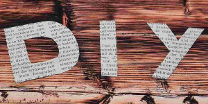 Beitragsbild des Blogbeitrags Basteln mit Zeitungspapier