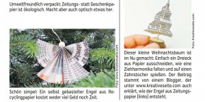 Beitragsbild des Blogbeitrags Basteltipp in den Nürnberger Nachrichten 