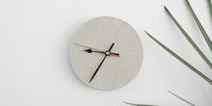 Beitragsbild des Blogbeitrags Uhr aus Beton 