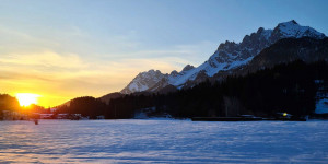 Beitragsbild des Blogbeitrags Wilder Kaiser Sonnenuntergang – Bild des Monats im März 2021