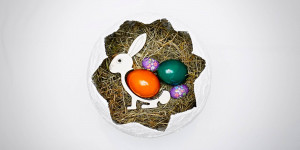 Beitragsbild des Blogbeitrags Ei aus Gips für Ostern
