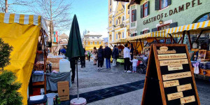 Beitragsbild des Blogbeitrags Wochenmarkt St. Johann in Tirol – Bild des Monats im März 2022