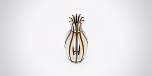 Beitragsbild des Blogbeitrags Holzvase