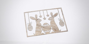 Beitragsbild des Blogbeitrags Lasercut-Ideen für Ostern
