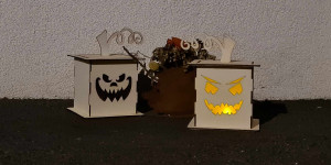 Beitragsbild des Blogbeitrags Lasercut-Ideen für Halloween 