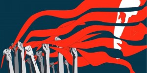 Beitragsbild des Blogbeitrags Rosa-Luxemburg-Konferenz: Gegen rechts ist nicht genug