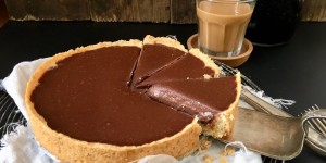 Beitragsbild des Blogbeitrags TASTY FRIDAY: Coldbrew Coffee Tart