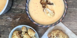 Beitragsbild des Blogbeitrags TASTY FRIDAY: Suppe vom gerösteten Blumenkohl