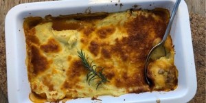 Beitragsbild des Blogbeitrags Tasty Friday: Hackfleisch-Kartoffel Auflauf
