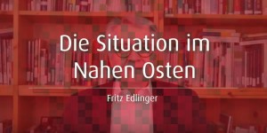 Beitragsbild des Blogbeitrags Fritz Edlinger über die dramatische Lage in Syrien – VIDEO
